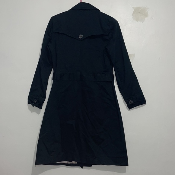 Size S Women’s Old Navy Black Trench Coat - Picture 4 of 4
